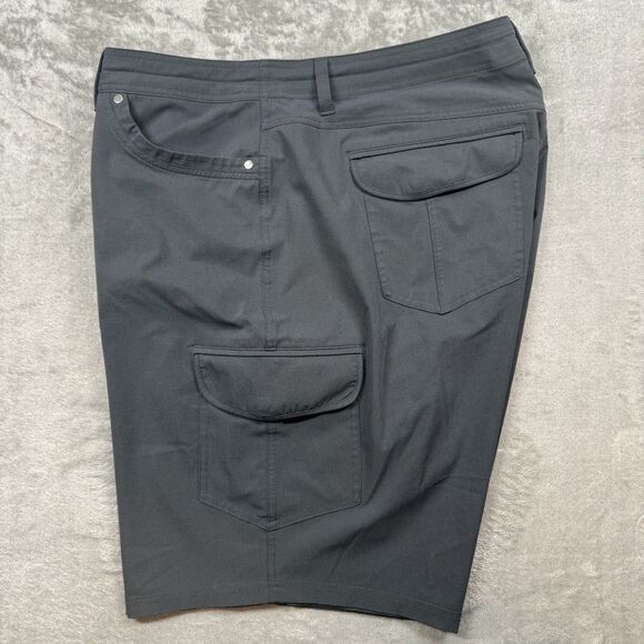 Kuhl 6417 Freeflex 10” Blue Stretch Cargo Athletic Hiking Outdoor Shorts Sz 18W - Picture 4 of 10